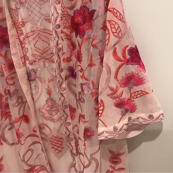 NWOT Soft Surroundings  Palisade Topper Metallic Embroidery (1X) - Picture 3 of 11